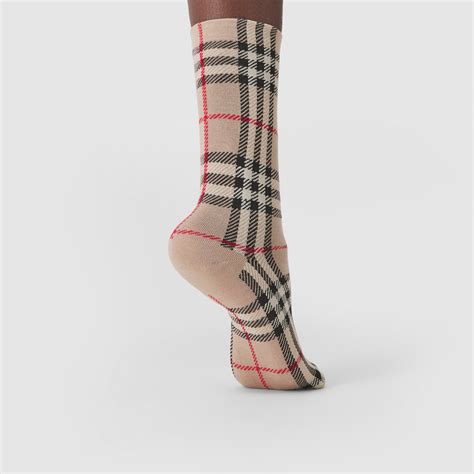 socken burberry muster|Burberry.